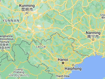 Map showing location of Hà Giang (22.83333, 104.98333)