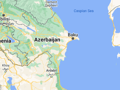 Map showing location of Hacıqabul (40.04084, 48.94451)
