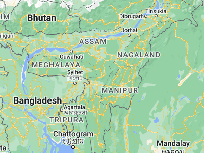 Map showing location of Hāflong (25.16478, 93.01744)