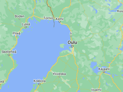 Map showing location of Hailuoto (65.009, 24.71385)
