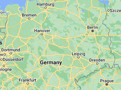 Map showing location of Halberstadt (51.89562, 11.05622)