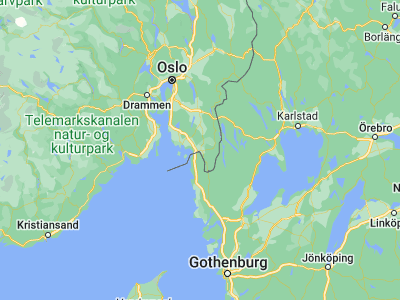 Map showing location of Halden (59.12478, 11.38754)