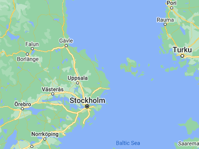 Map showing location of Hallstavik (60.05, 18.6)