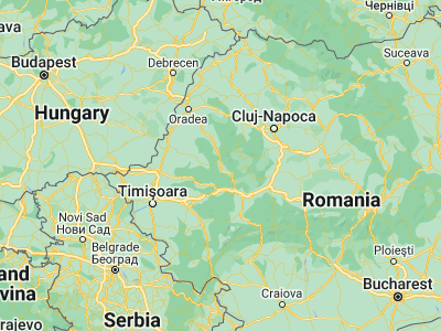 Map showing location of Hălmagiu (46.26667, 22.58333)