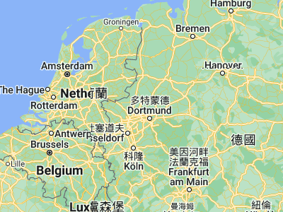 Map showing location of Haltern (51.74297, 7.18163)