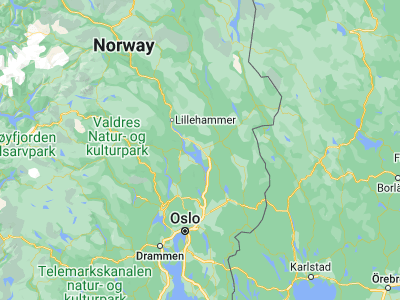 Map showing location of Hamar (60.7945, 11.06798)