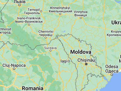 Map showing location of Hăneşti (47.91667, 26.98333)