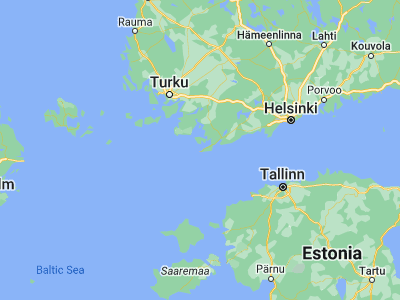 Map showing location of Hanko (59.83333, 22.95)
