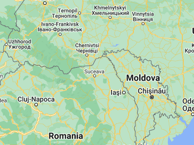 Map showing location of Hănţeşti (47.75, 26.36667)
