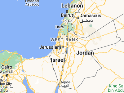 Map showing location of Har Adar (31.82754, 35.13093)