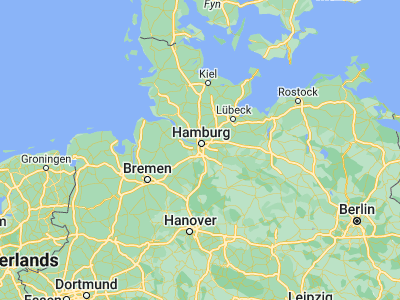 Map showing location of Harburg (53.46057, 9.98388)