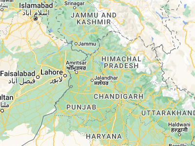 Map showing location of Hariāna (31.63484, 75.839)