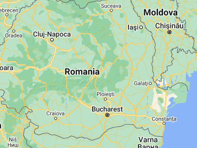 Map showing location of Hărman (45.71667, 25.68333)