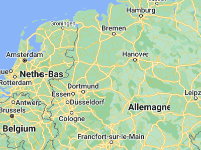 Map showing location of Harsewinkel (51.96224, 8.22766)