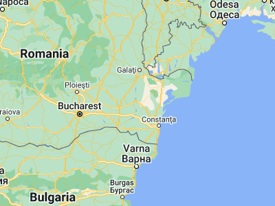 Map showing location of Hârşova (44.68574, 27.94819)