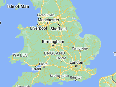 Map showing location of Hartshill (52.54203, -1.52006)