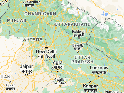 Map showing location of Hasanpur (28.72268, 78.28325)