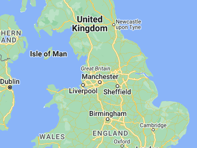 Map showing location of Haslingden (53.70326, -2.32382)