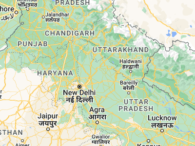 Map showing location of Hastināpur (29.15602, 77.99659)