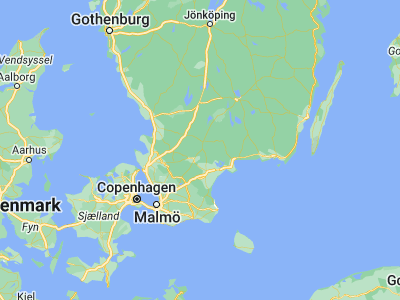 Map showing location of Hästveda (56.26667, 13.93333)