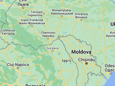 Map showing location of Havârna (48.06667, 26.65)