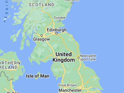 Map showing location of Hawick (55.42273, -2.78666)