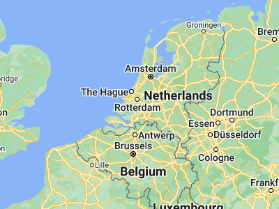 Map showing location of Heerjansdam (51.83583, 4.56389)
