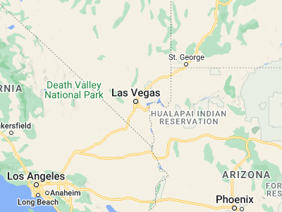 Map showing location of Henderson (36.0397, -114.98194)