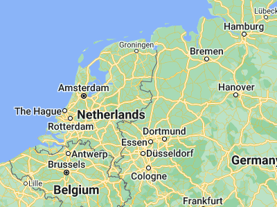 Map showing location of Hengevelde (52.19917, 6.63611)