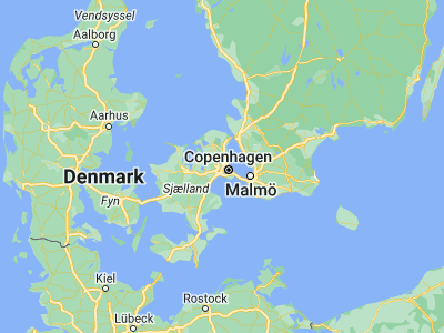 Map showing location of Herlev (55.72366, 12.43998)