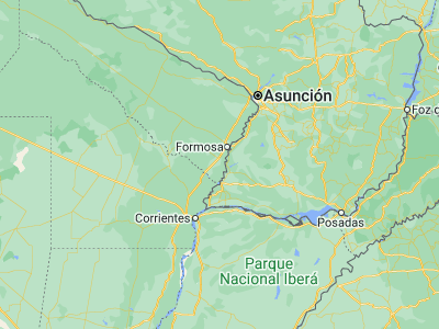 Map showing location of Herradura (-26.48705, -58.31198)