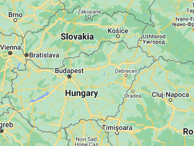 Map showing location of Heves (47.6, 20.28333)