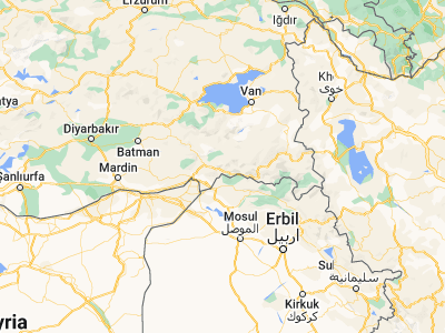Map showing location of Hilâl (37.47528, 42.78583)