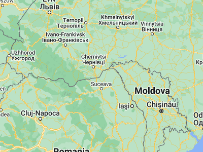 Map showing location of Hilişeu-Horia (48.03333, 26.25)