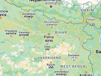 Map showing location of Hilsa (25.31586, 85.28153)