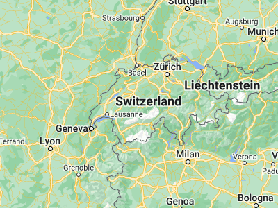 Map showing location of Hilterfingen (46.73521, 7.66185)