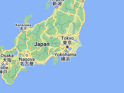 Map showing location of Hino (35.67306, 139.40028)