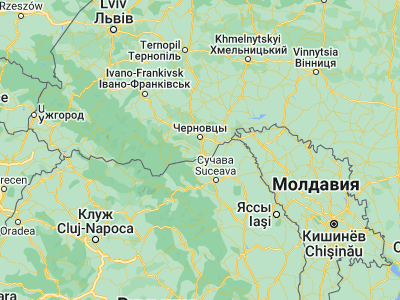 Map showing location of Hlyboka (48.08971, 25.92933)