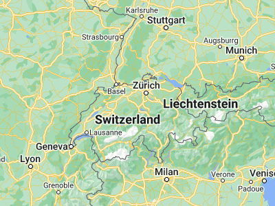 Map showing location of Hochdorf (47.16667, 8.28333)