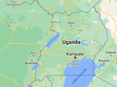 Map showing location of Hoima (1.43314, 31.35241)