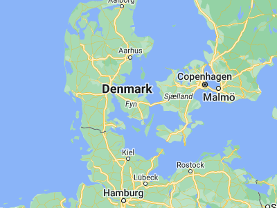 Map showing location of Højby (55.34218, 10.43684)