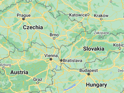 Map showing location of Holíč (48.81105, 17.16238)