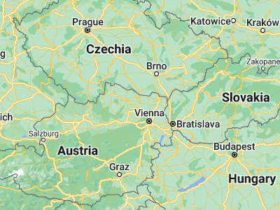 Map showing location of Hollabrunn (48.55, 16.08333)