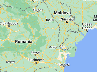 Map showing location of Homocea (46.13333, 27.23333)