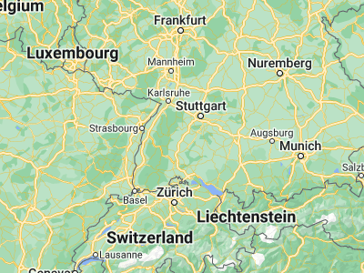Map showing location of Horb am Neckar (48.44423, 8.6913)