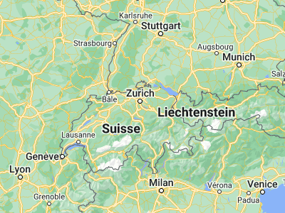 Map showing location of Horgen (47.25579, 8.60027)