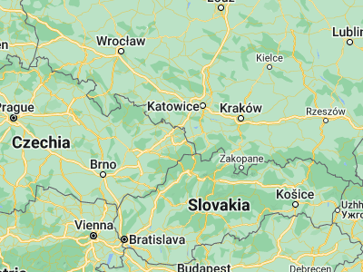 Map showing location of Horní Suchá (49.7978, 18.48189)