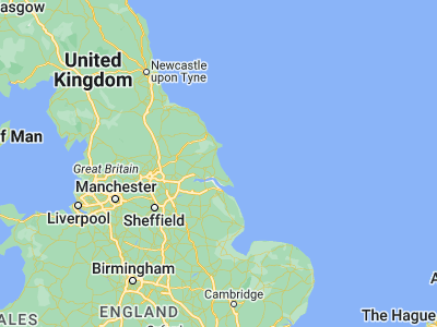 Map showing location of Hornsea (53.91041, -0.16806)