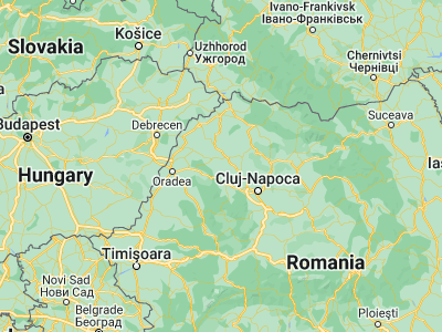 Map showing location of Horoatu Crasnei (47.13333, 22.88333)