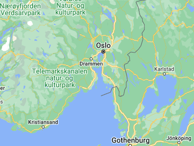 Map showing location of Horten (59.41721, 10.48343)